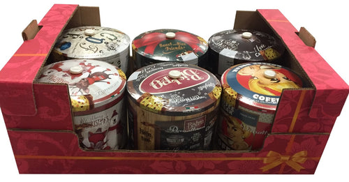 Panettone Classico in Collector Tin w/ Domed Lid (Assorted Designs)