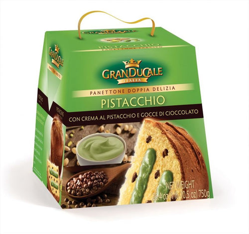 Panettone w/ Pistacchio cream & Chocolate Chips Box