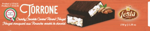 Chocolate Covered Crunchy Almond Nougat