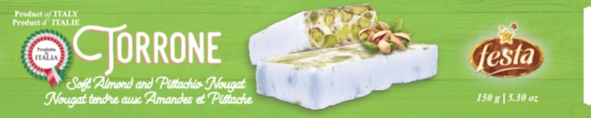 Soft Almond  and Pistachio Nougat