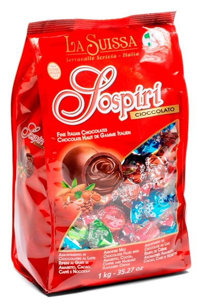 "Sospiri" Assorted Truffles in Square-bottom Bag