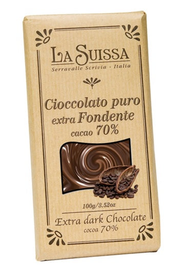 Extra Dark Chocolate Bar (70% Cacao)